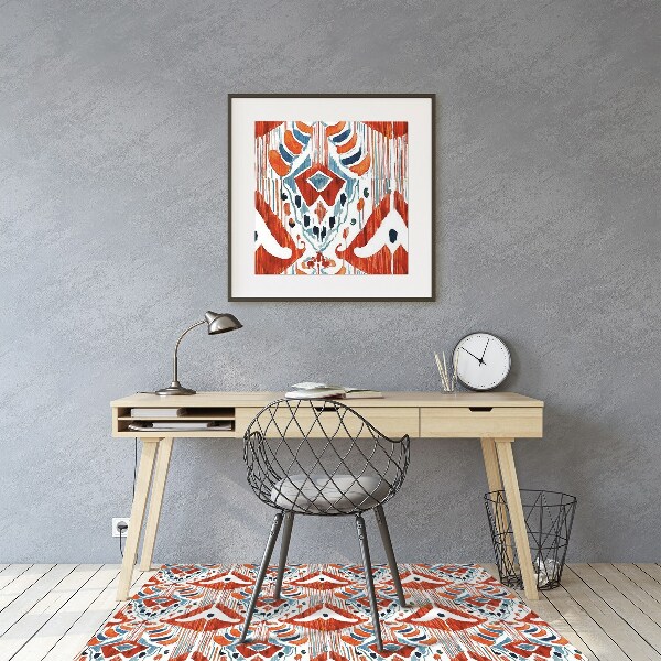 Tappeto per sedia con ruote Stile Etnico