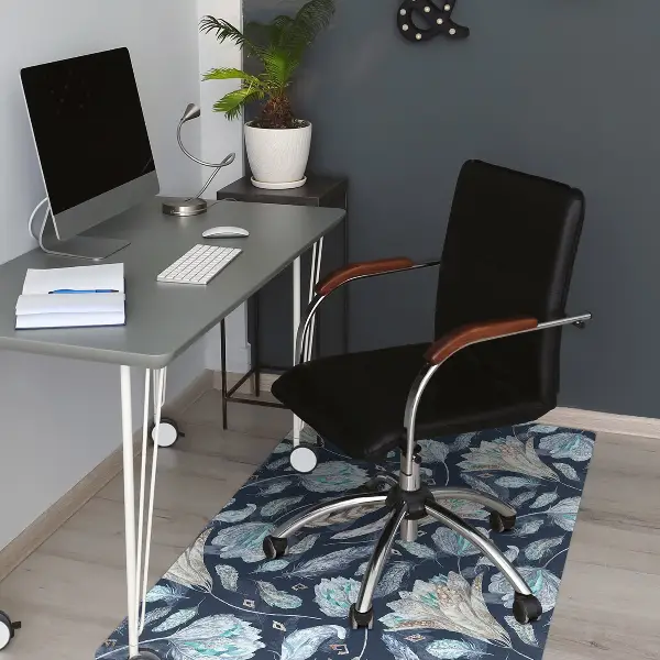 Tappeto per sedia con ruote Motivo Boho