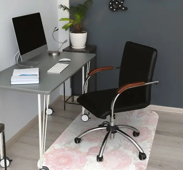 Tappeto per sedia con ruote Pattern Floreale