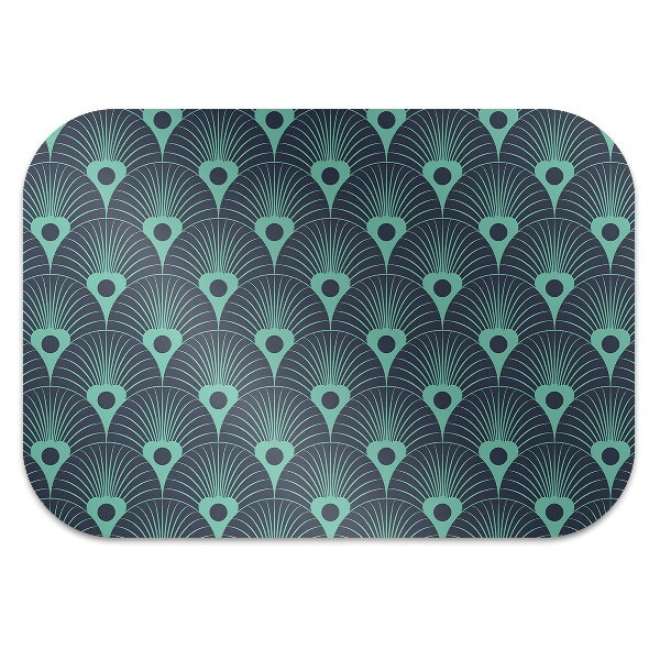 Tappeto per sedia con ruote Neon Blu