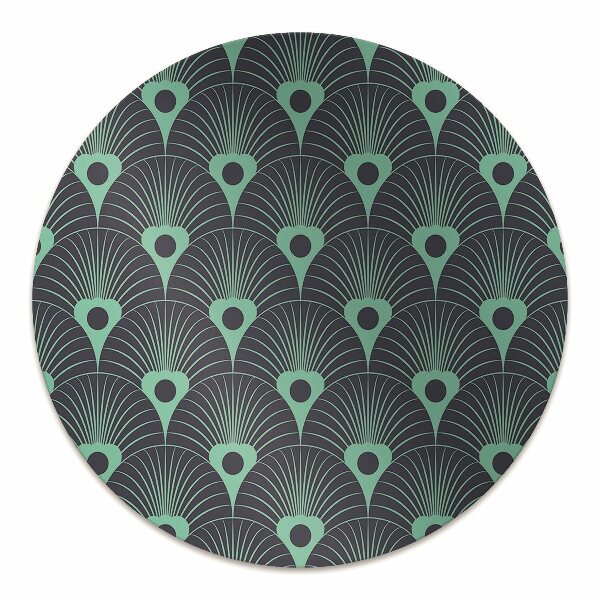 Tappeto per sedia con ruote Neon Blu