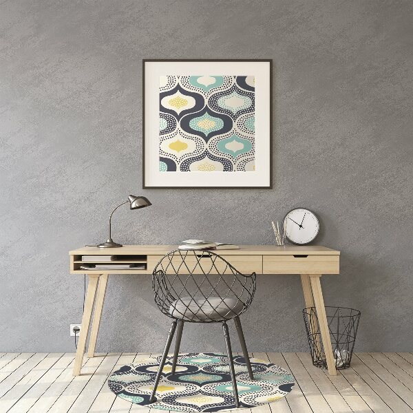 Tappeto per sedia con ruote Dots Doodle