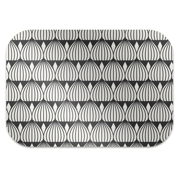 Tappeto per sedia con ruote Pattern Retrò