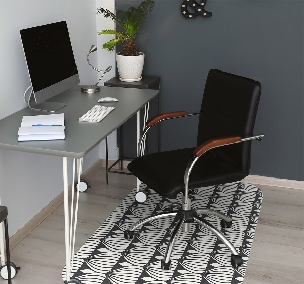 Tappeto per sedia con ruote Pattern Retrò