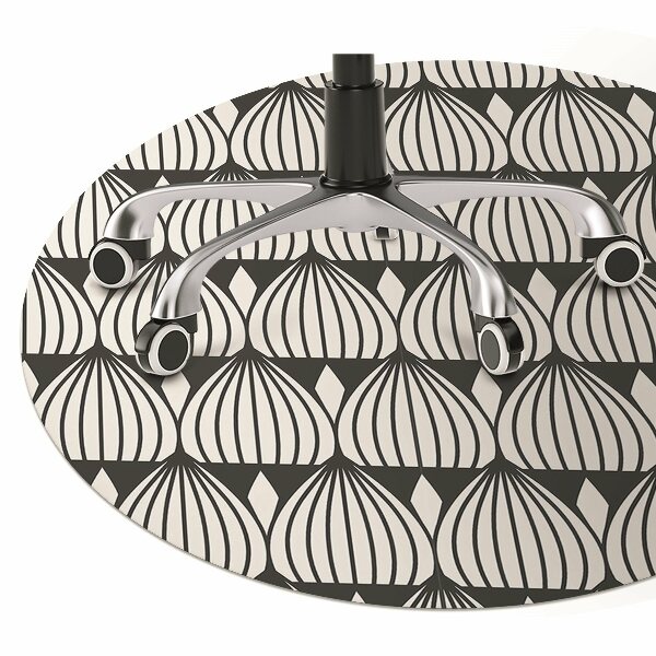 Tappeto per sedia con ruote Pattern Retrò
