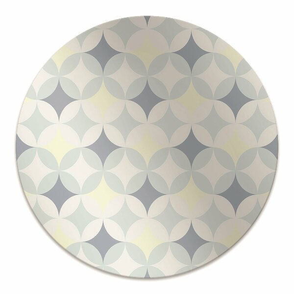 Tappeto per sedia con ruote Pattern Retrò