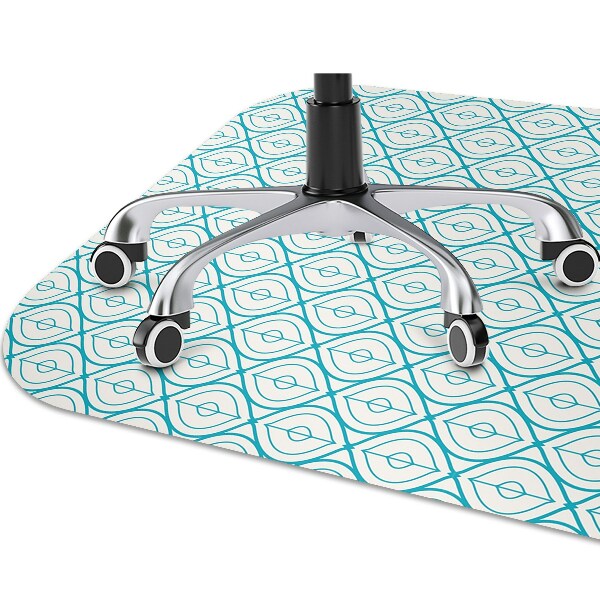 Tappeto per sedia con ruote Pattern Retrò