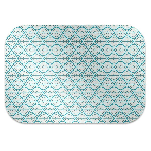Tappeto per sedia con ruote Pattern Retrò