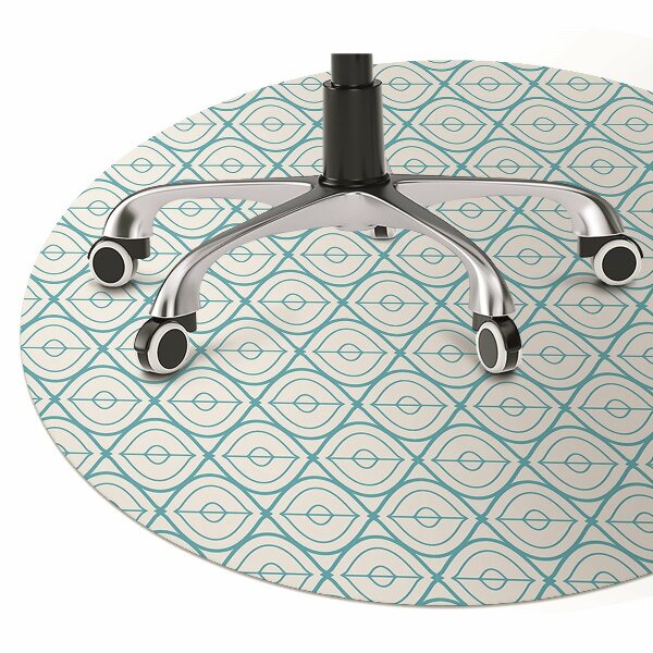 Tappeto per sedia con ruote Pattern Retrò