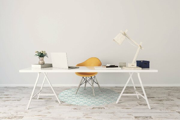 Tappeto per sedia con ruote Pattern Retrò