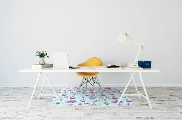 Tappeto per sedia con ruote Crocus Con Cipolle