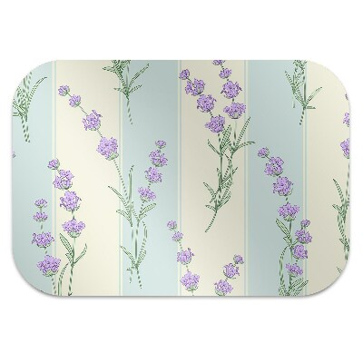 Tappeto per sedia con ruote Fiori Di Lavanda