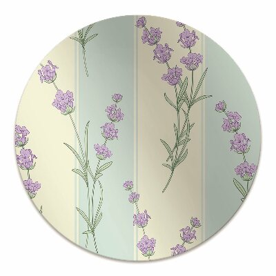 Tappeto per sedia con ruote Fiori Di Lavanda