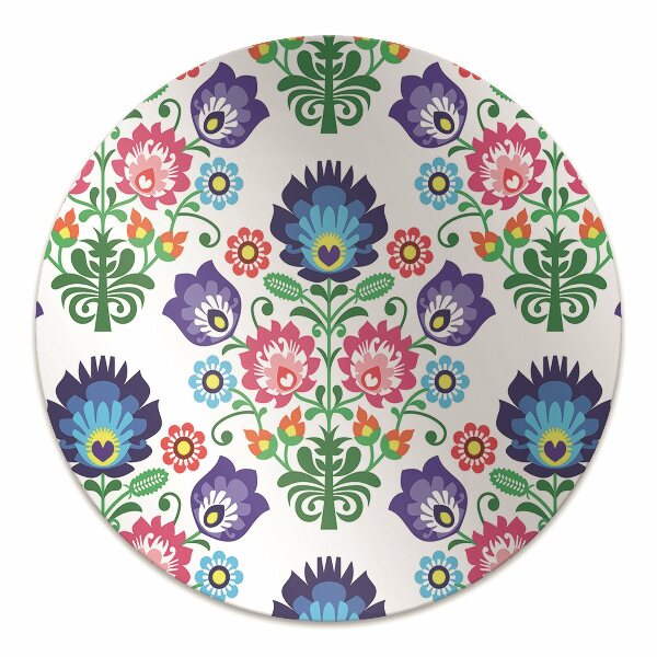 Tappeto per sedia con ruote Pattern Folk