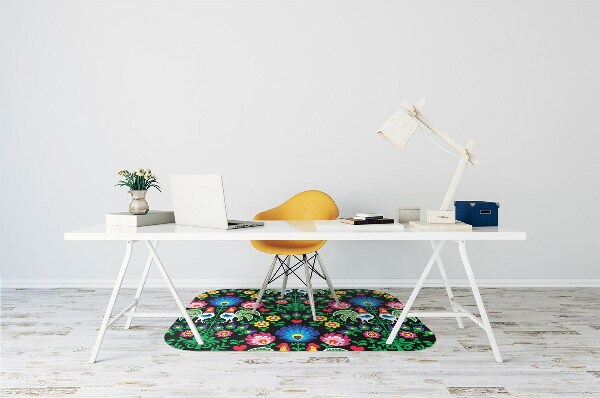Tappeto per sedia con ruote Arte Popolare