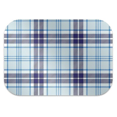 Tappeto per sedia con ruote Tartan