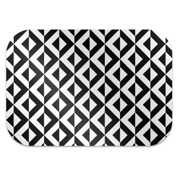 Tappeto sedia ufficio Illusione Geometrica