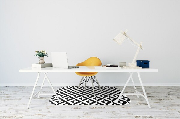 Tappeto sedia ufficio Illusione Geometrica