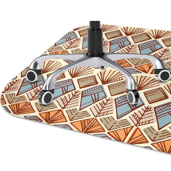 Tappeto salvapavimento Pattern Marrone Etnico