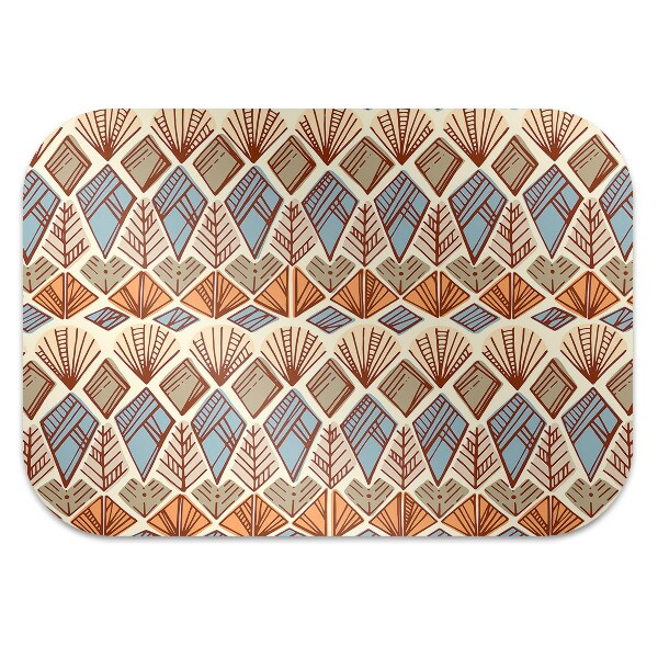Tappeto salvapavimento Pattern Marrone Etnico
