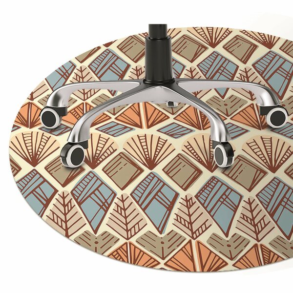 Tappeto salvapavimento Pattern Marrone Etnico
