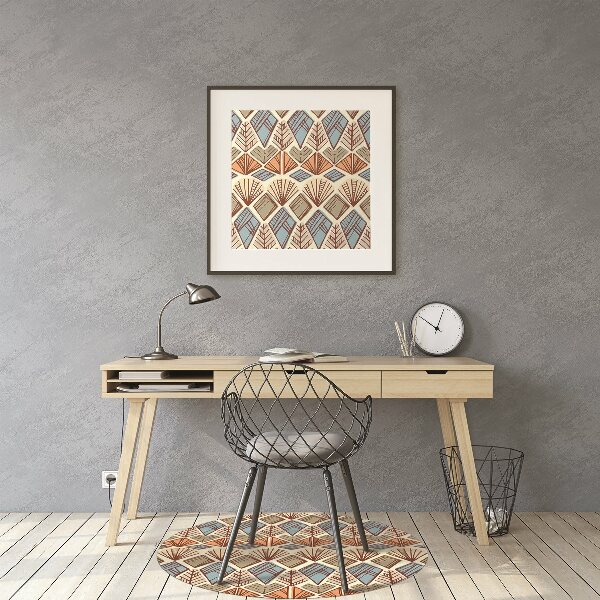 Tappeto salvapavimento Pattern Marrone Etnico