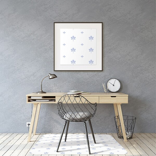 Tappeto per sedia con ruote Pattern Floreale