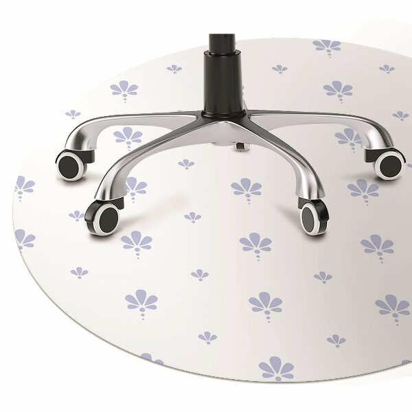Tappeto per sedia con ruote Pattern Floreale