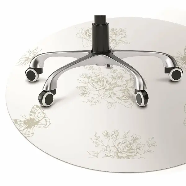 Tappeto salvapavimento Farfalle E Fiori