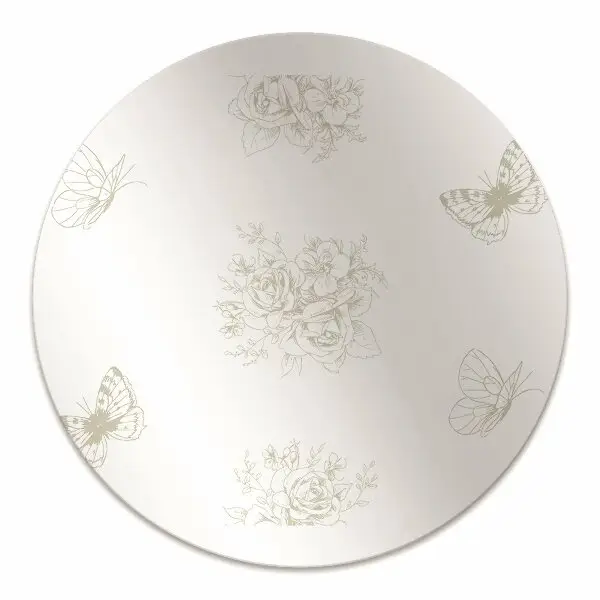 Tappeto salvapavimento Farfalle E Fiori