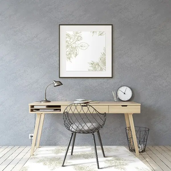 Tappeto per sedia con ruote Stile Francese