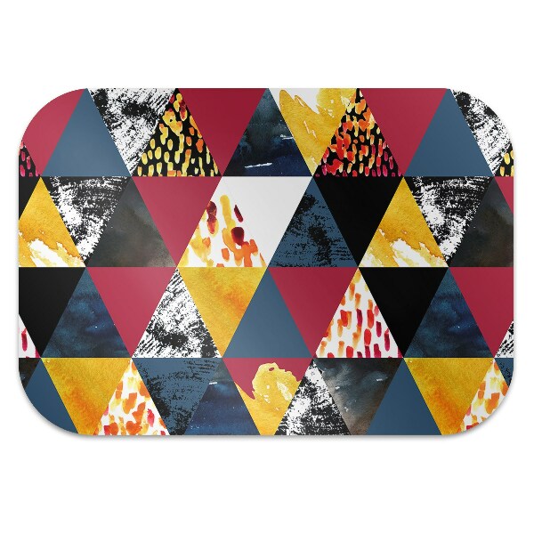 Tappeto sedia ufficio Mosaico Di Triangoli
