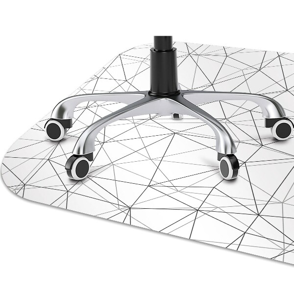 Tappeto per sedia con ruote Linee Geometriche