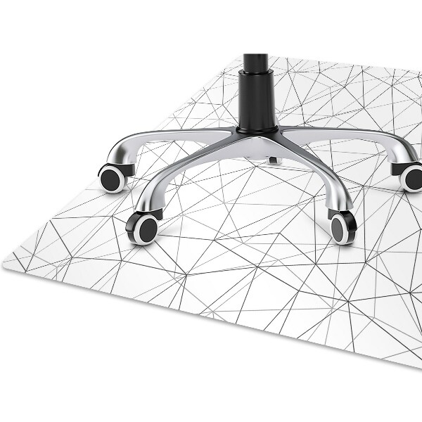 Tappeto per sedia con ruote Linee Geometriche