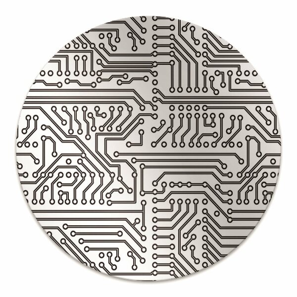 Tappeto per sedia con ruote Circuito Integrato