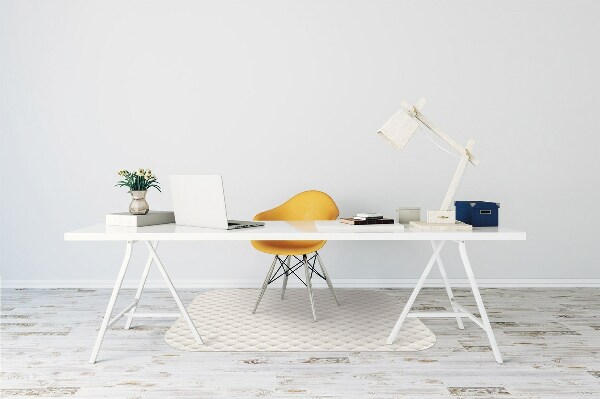 Tappeto per sedia con ruote Pattern Trapuntato