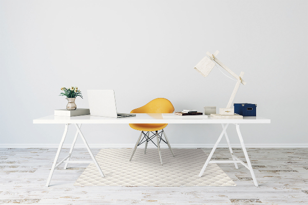 Tappeto per sedia con ruote Pattern Trapuntato