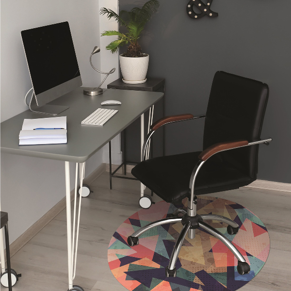Tappeto sedia ufficio Astrazione Autunnale