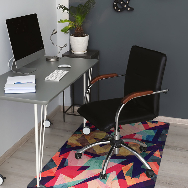 Tappeto sedia ufficio Astrazione Autunnale