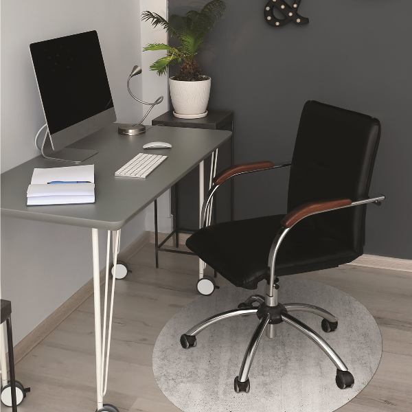 Tappeto per sedia con ruote Cemento Grigio