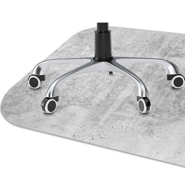 Tappeto per sedia con ruote Cemento Grigio