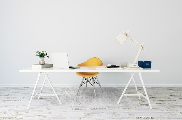 Tappeto per sedia con ruote Cemento Grigio