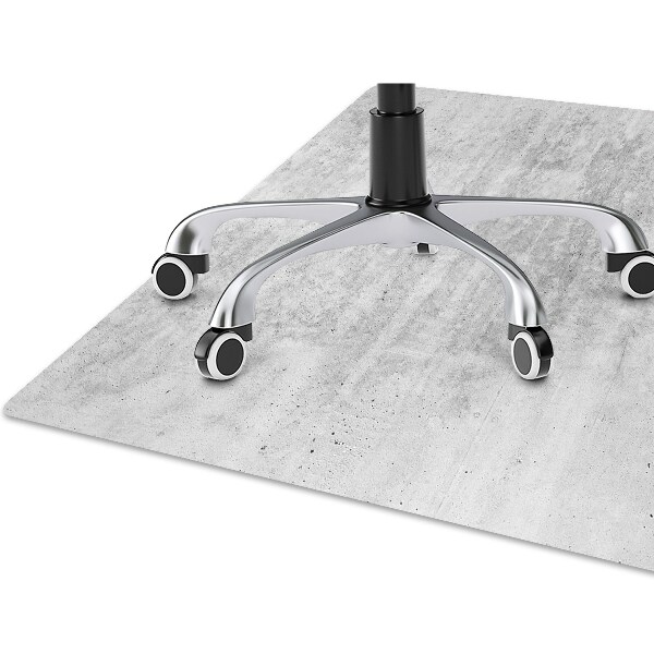 Tappeto per sedia con ruote Cemento Grigio