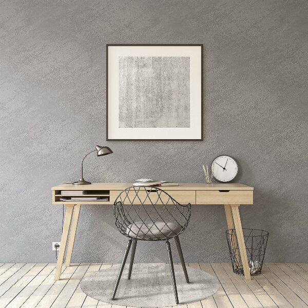 Tappeto per sedia con ruote Cemento Grigio