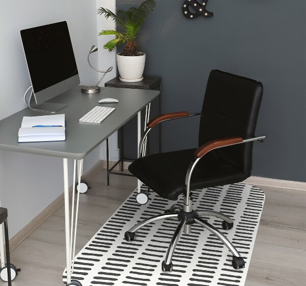 Tappeto sedia ufficio Linee Astratte