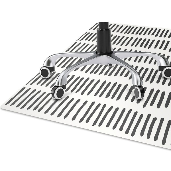Tappeto sedia ufficio Linee Astratte
