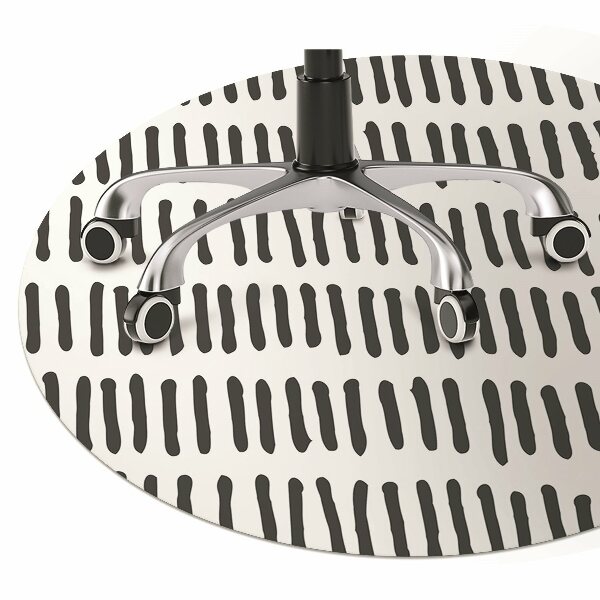 Tappeto sedia ufficio Linee Astratte