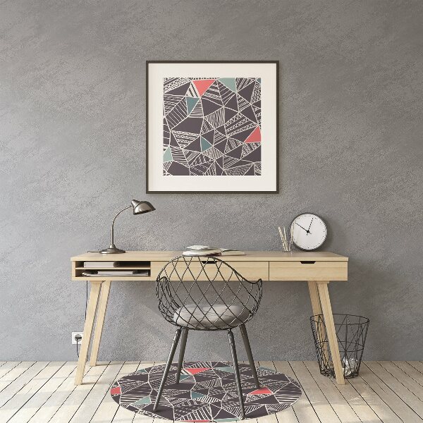 Tappeto per sedia con ruote Pattern Doodle