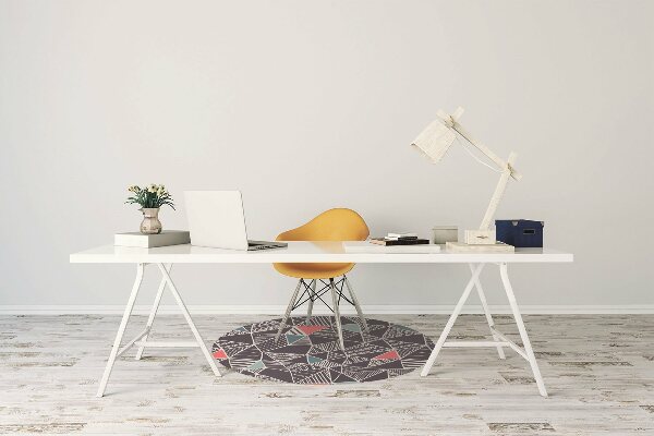 Tappeto per sedia con ruote Pattern Doodle