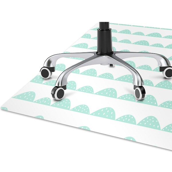 Tappeto salvapavimento Righe Di Menta